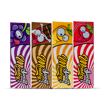 Monkey King Scented Smell Papers: Medium Mixed Smell Pack (4 x 25 Pack)