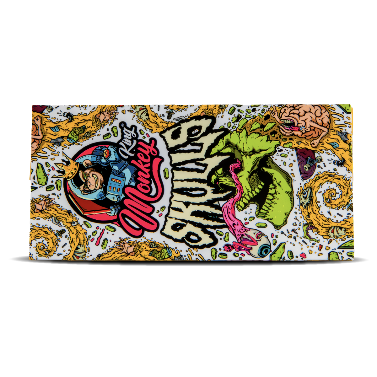 Monkey King Rolling Papers + Tips: Skulls Edition (24 Pack)