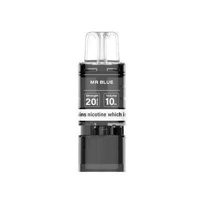 Juicy Pod Novamax 10K Pod Replacements: Mr Blue – 20mg (10 Pack)