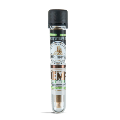 Mr Tipp's Pre-Rolled Hemp Blunt Wrap: Bamboo & Corn Husk Tip (24 Pack)