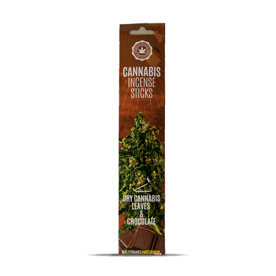 Multitrance Cannabis Incense Sticks: Dry Cannabis & Chocolate (6 Pack)