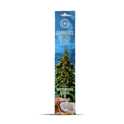 Multitrance Cannabis Incense Sticks: Dry Cannabis & Coconut (6 Pack)