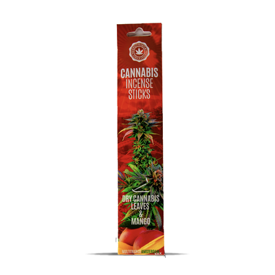 Multitrance Cannabis Incense Sticks: Dry Cannabis & Mango (6 Pack)