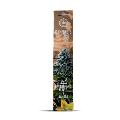 Multitrance Cannabis Incense Sticks: Dry Cannabis & Vanilla (6 Pack)