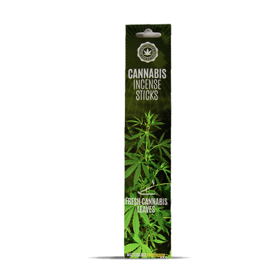 Multitrance Cannabis Incense Sticks: Fresh Cannabis Leaves (6 Pack)