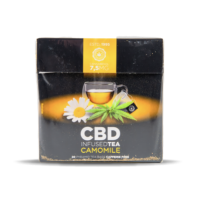 Multitrance Pyramid CBD Tea Bags: Camomile - 150mg (Single)