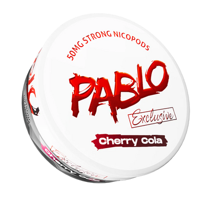 Pablo Nicotine Pouches: Cherry Cola - 50mg/g (10 Pack)