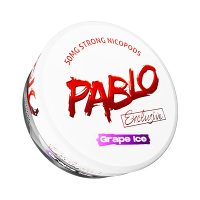 Pablo Nicotine Pouches: Grape Ice - 50mg/g (10 Pack)