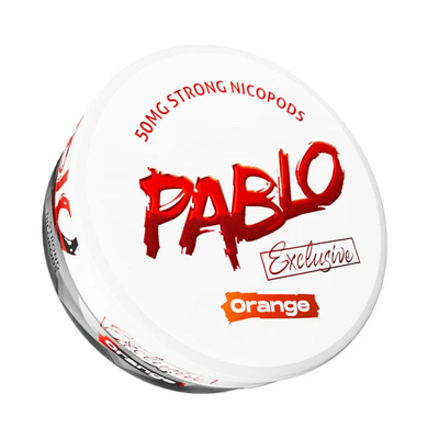 Pablo Nicotine Pouches: Orange - 50mg/g (10 Pack)