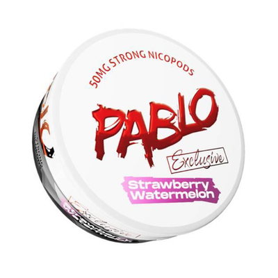 Pablo Nicotine Pouches: Strawberry Watermelon - 50mg/g (10 Pack)