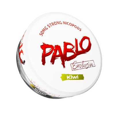 Pablo Nicotine Pouches: Kiwi - 50mg/g (10 Pack)
