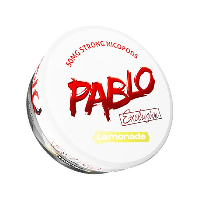 Pablo Nicotine Pouches: Lemonade - 50mg/g (10 Pack)