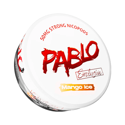 Pablo Nicotine Pouches: Mango Ice - 50mg/g (10 Pack)