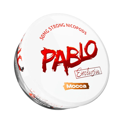 Pablo Nicotine Pouches: Mocca - 50mg/g (10 Pack)