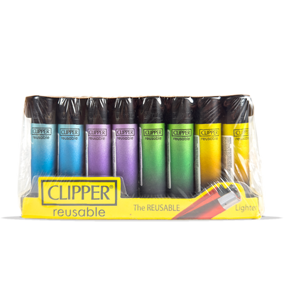 Clipper Lighter Black Triple Grad 40 Pcs
