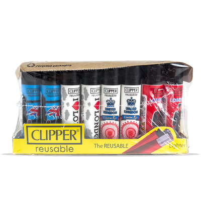 Clipper Lighter London 27/30 40 Pcs