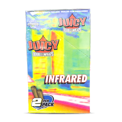 Juicy Jay's Double Blunt Wraps Triple-Dip: Infrared - 2 Wraps (25 Pack)