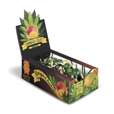 Multitrance Cannabis Lollipops: Mango Kush (70 Pack)