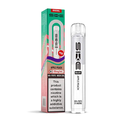 SKE 600 Refill Pod Replacements: Apple Peach - 20mg (10 Pack)