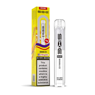 SKE 600 Refill Pod Replacements: Banana Ice - 20mg (10 Pack)