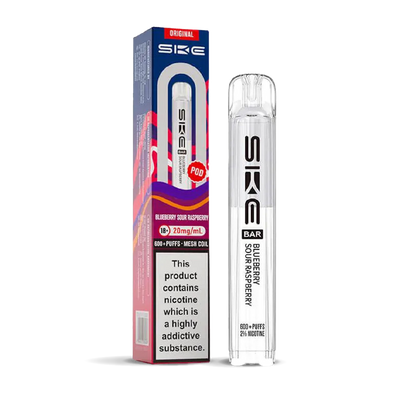SKE 600 Refill Pod Replacements: Blueberry Sour Raspberry - 20mg (10 Pack)