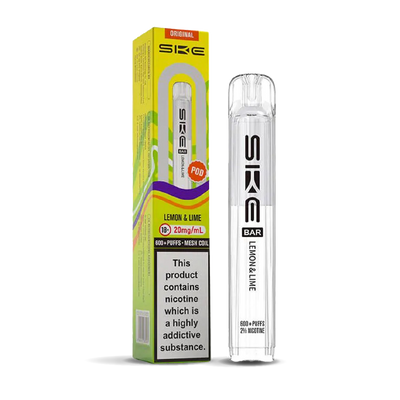 SKE 600 Refill Pod Replacements: Lemon Lime - 20mg (10 Pack)