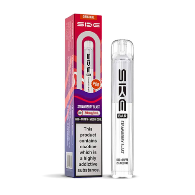 SKE 600 Refill Pod Replacements: Strawberry Blast - 20mg (10 Pack)
