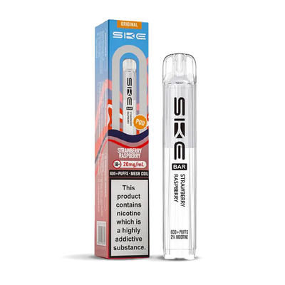 SKE 600 Refill Pod Replacements: Strawberry Raspberry - 20mg (10 Pack)
