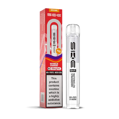 SKE 600 Refill Pod Replacements: Watermelon Strawberry - 20mg (10 Pack)