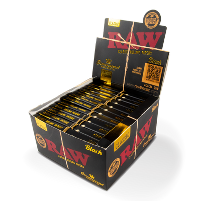 RAW Papers + Tips Combipacks: Classic Black Connoisseur - King Size Slim (24 Pack)