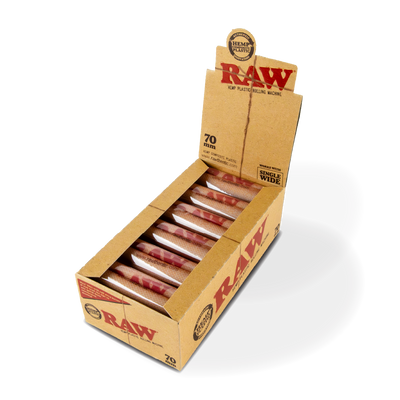 RAW Rolling Machines: Hemp Plastic - 70mm (12 Pack)