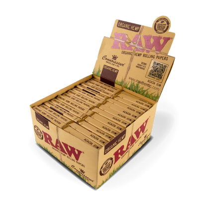 RAW Prerolled Cones: Organic Hemp - King Size (24 Pack)