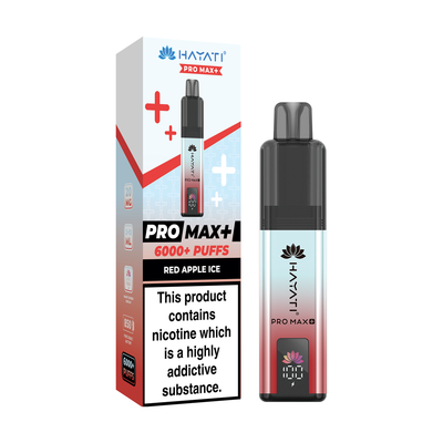 Hayati Pro Max 6000 Pod Kits: Red Apple Ice – 20mg (5 Pack)