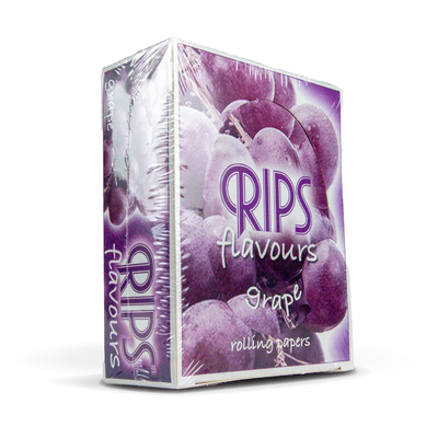 Rips Smoking Paper Rolls: Grape - Slim 4m (24 Pack)