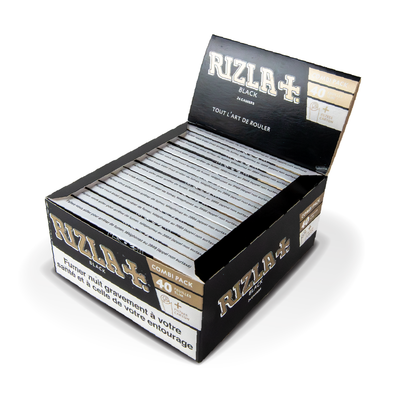 Rizla Combi Paper & Tips Black 24 Pk