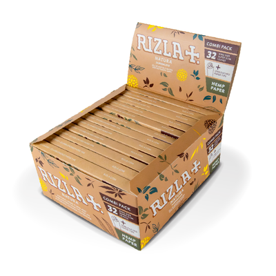 Rizla Combi Paper & Tips Natura 24 Pk