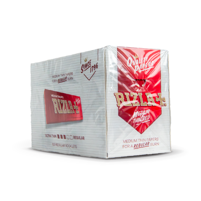 Rizla Standard Size Papers Red 100 Pk