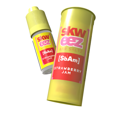 SKWEEZ Nic Salts: Strawberry Jam - 20mg (10 Pack)