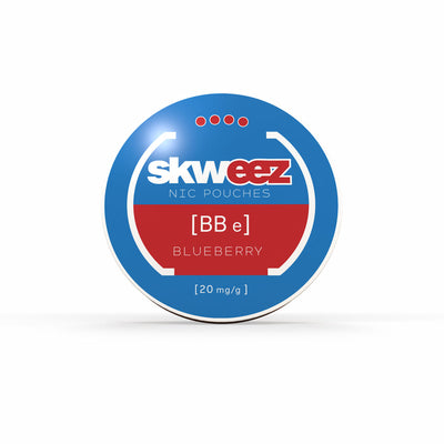 SKWEEZ Nicotine Pouches: Blueberry - 20mg/g (10 Pack)