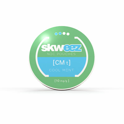 SKWEEZ Nicotine Pouches: Cool Mint - 10mg/g (10 Pack)