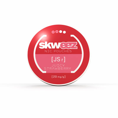 SKWEEZ Nicotine Pouches: Juicy Strawberry - 20mg/g (10 Pack)