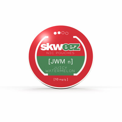 SKWEEZ Nicotine Pouches: Juicy Watermelon - 10mg/g (10 Pack)