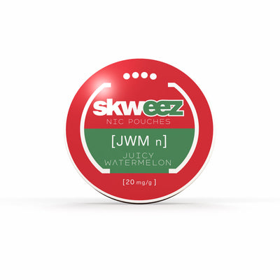 SKWEEZ Nicotine Pouches: Juicy Watermelon - 20mg/g (10 Pack)