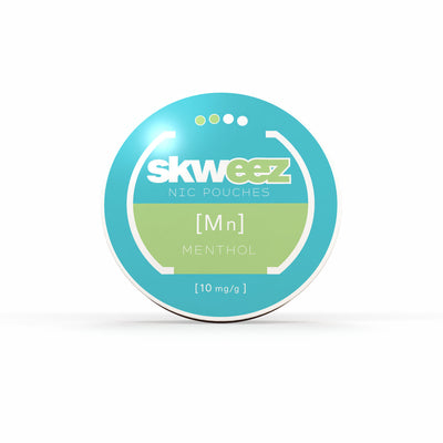 SKWEEZ Nicotine Pouches: Menthol - 10mg/g (10 Pack)