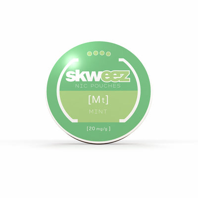 SKWEEZ Nicotine Pouches: Mint - 20mg/g (10 Pack)