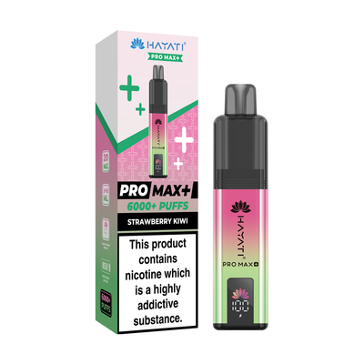 Hayati Pro Max 6000 Pod Kits: Strawberry Kiwi – 20mg (5 Pack)