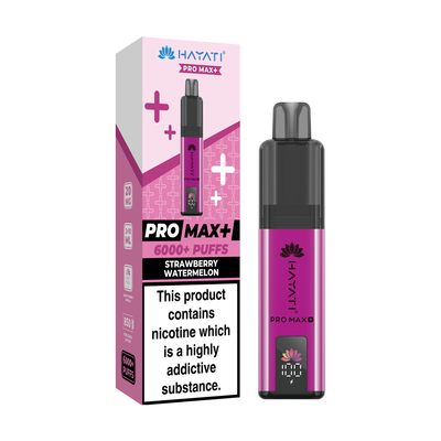 Hayati Pro Max 6000 Pod Kits: Strawberry Watermelon – 20mg (5 Pack)