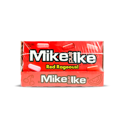 Mike & Ike Theatre Boxes: Red Rageous - 120g (12 Pack)