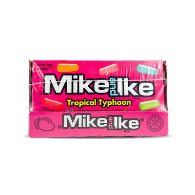 Mike & Ike Theatre Boxes: Tropical Typhoon - 120g (12 Pack)