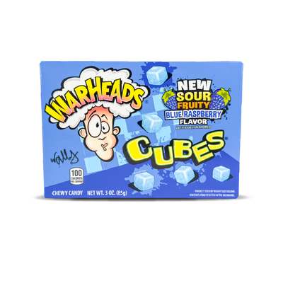 Warheads Theater Boxes: Blizzard Cubes - 99g (12 Pack)